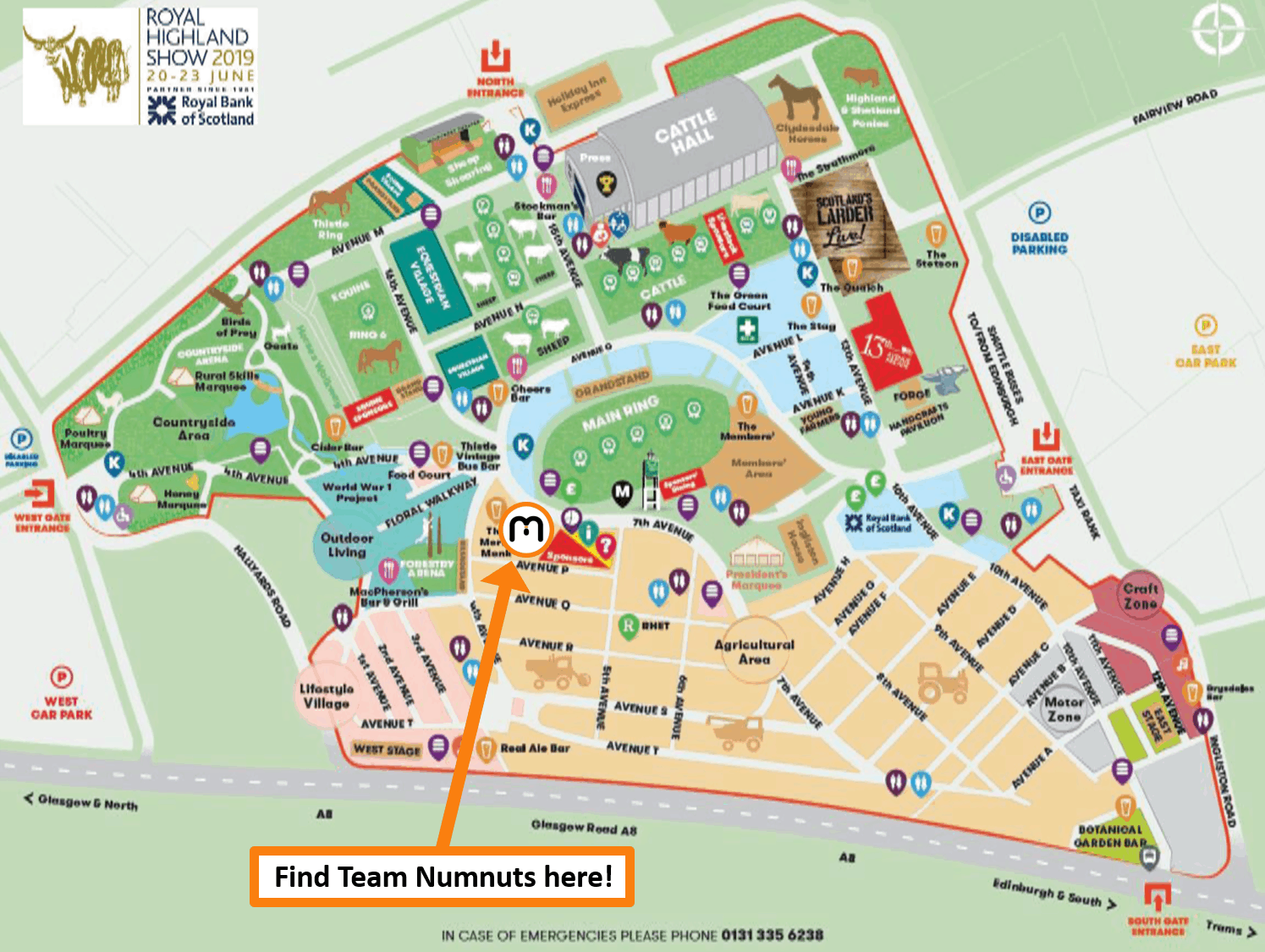 Numnuts Launch at The Royal Highland Show